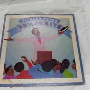 Richard Pryor Vinyl Record - Multicolor Cover